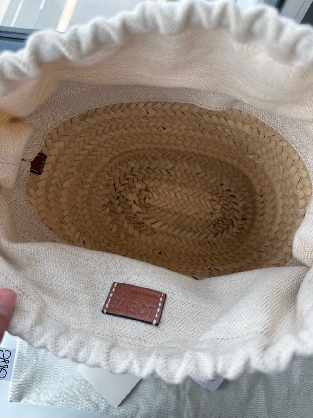 Loewe basket shoulder bag - Picture 6 of 7